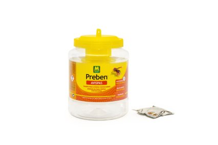 Trampa-bote para avispas con recambio