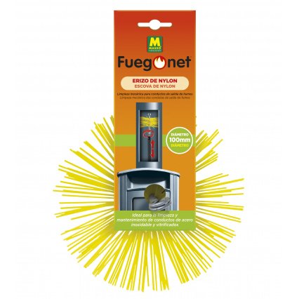 Erizo deshollinador de nylon