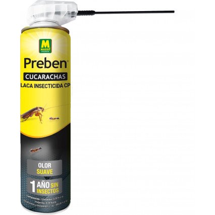 Preben laca insecticida contra cucarachas